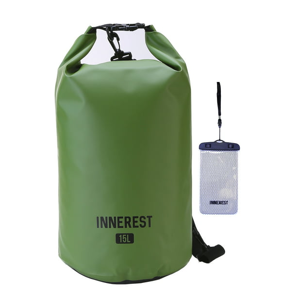 Innerest Waterproof Dry Bag Lightweight Sack for Outdoor Water Recreation Beach Boating Camping Fishing Kayaking with a 
